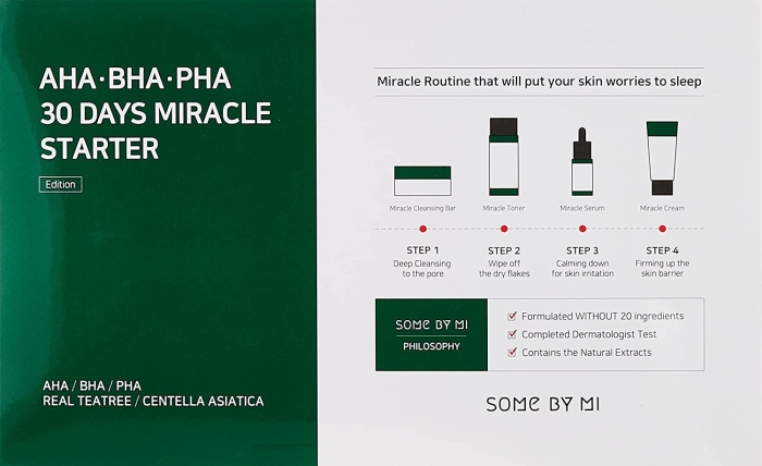 SOME BY MI, AHA, BHA, PHA 30 Days Miracle Starter Limited Set